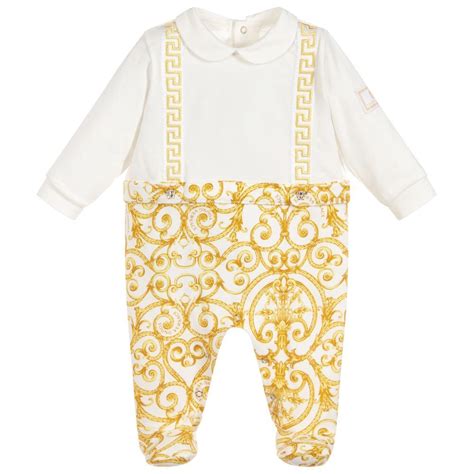 young versace for babies|versace baby clothing.